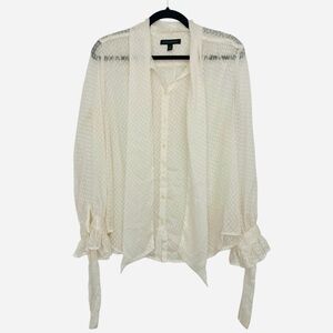 Banana Republic Sheer Blouse